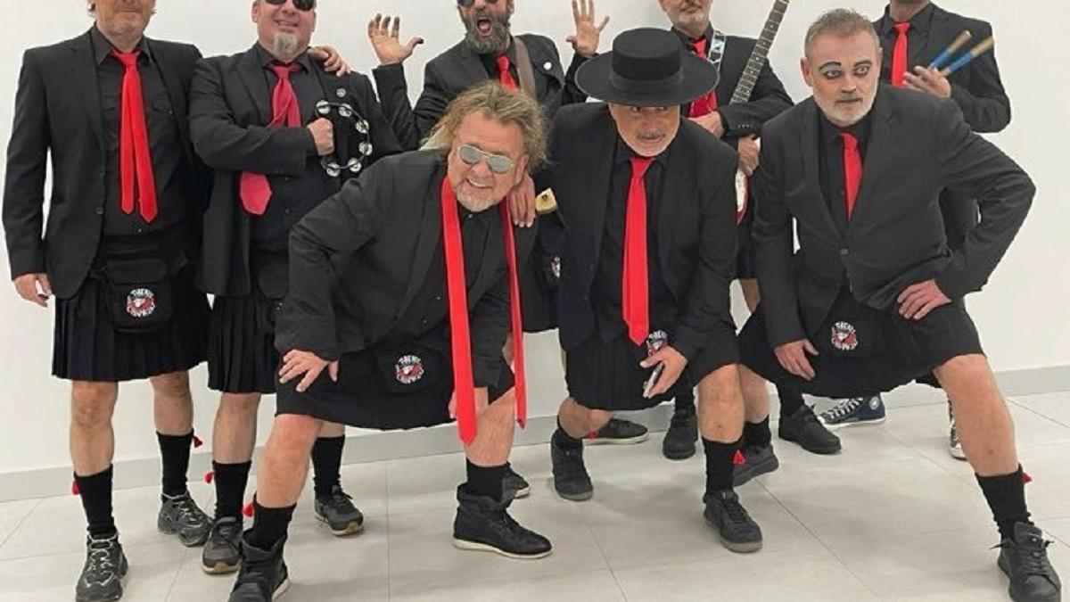 El grupo musical Toreros con chanclas.