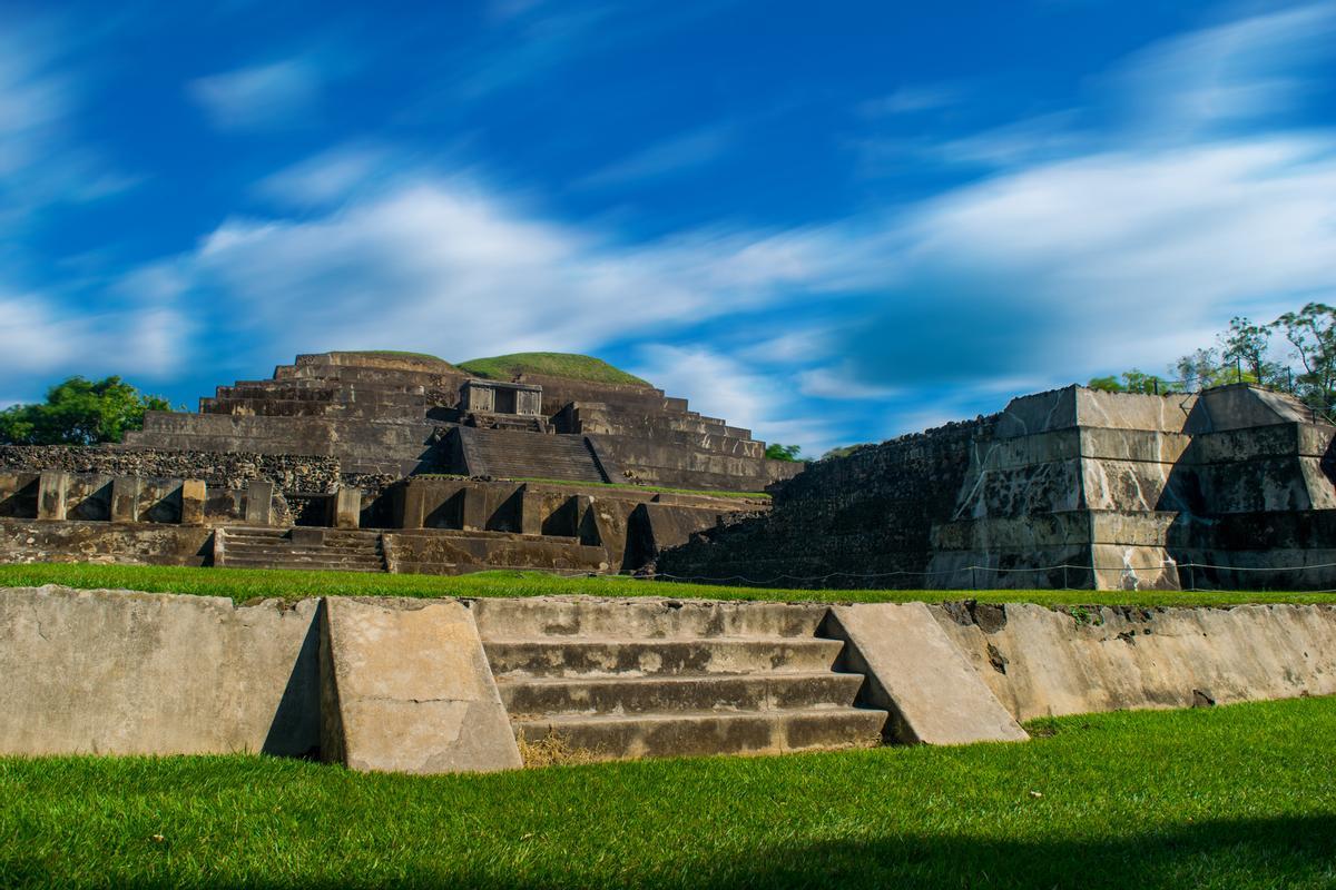 Pirámide maya del Tazumal