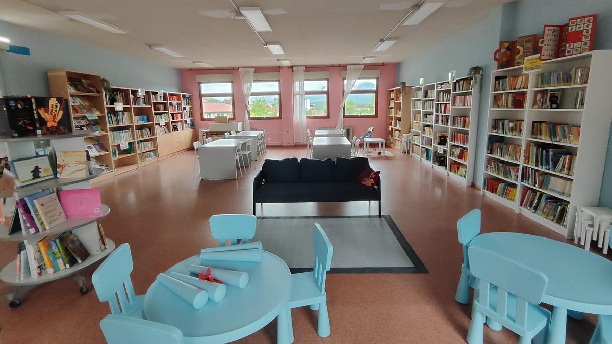 La biblioteca del Virgen del Fresno, en imágenes