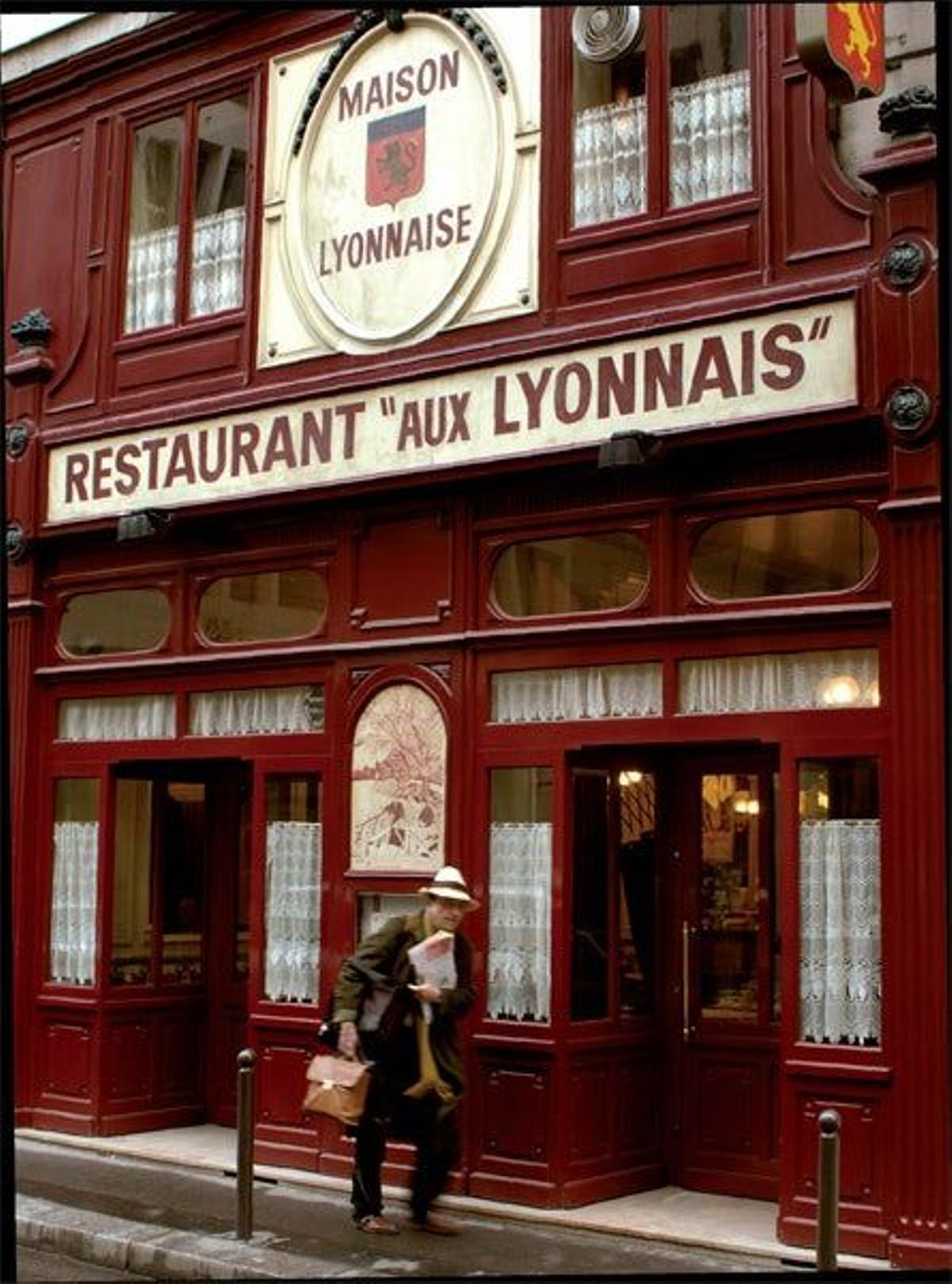 Fachada del Aux Lyonnais.