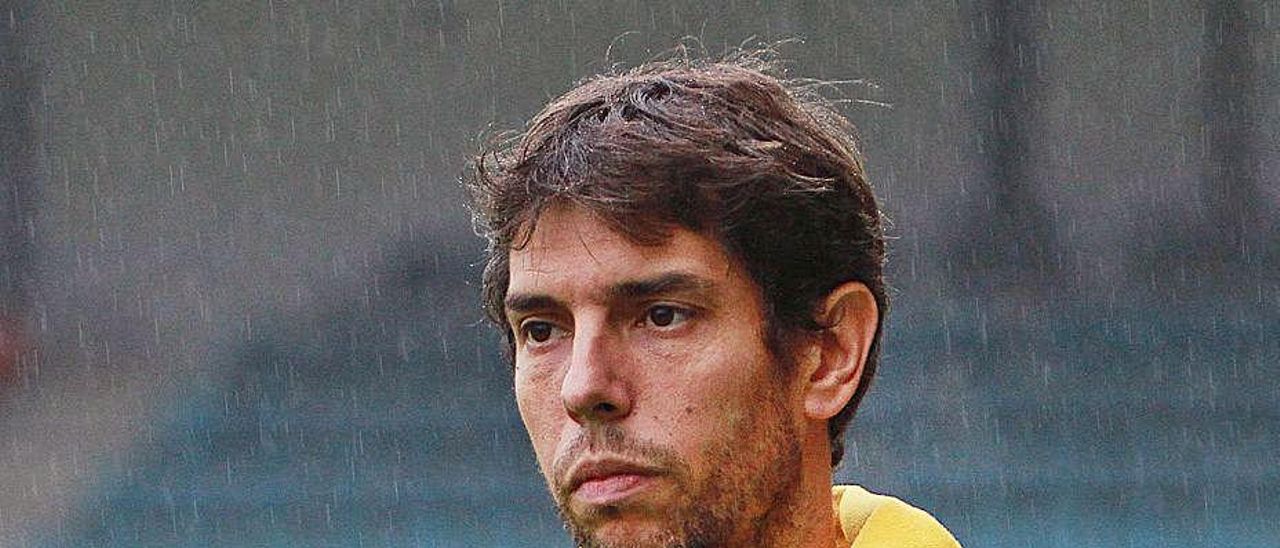 David de Dios, técnico del Rápido de Bouzas. | // I. OSORIO David de Dios, técnico del Rápido de Bouzas. | // I. OSORIO