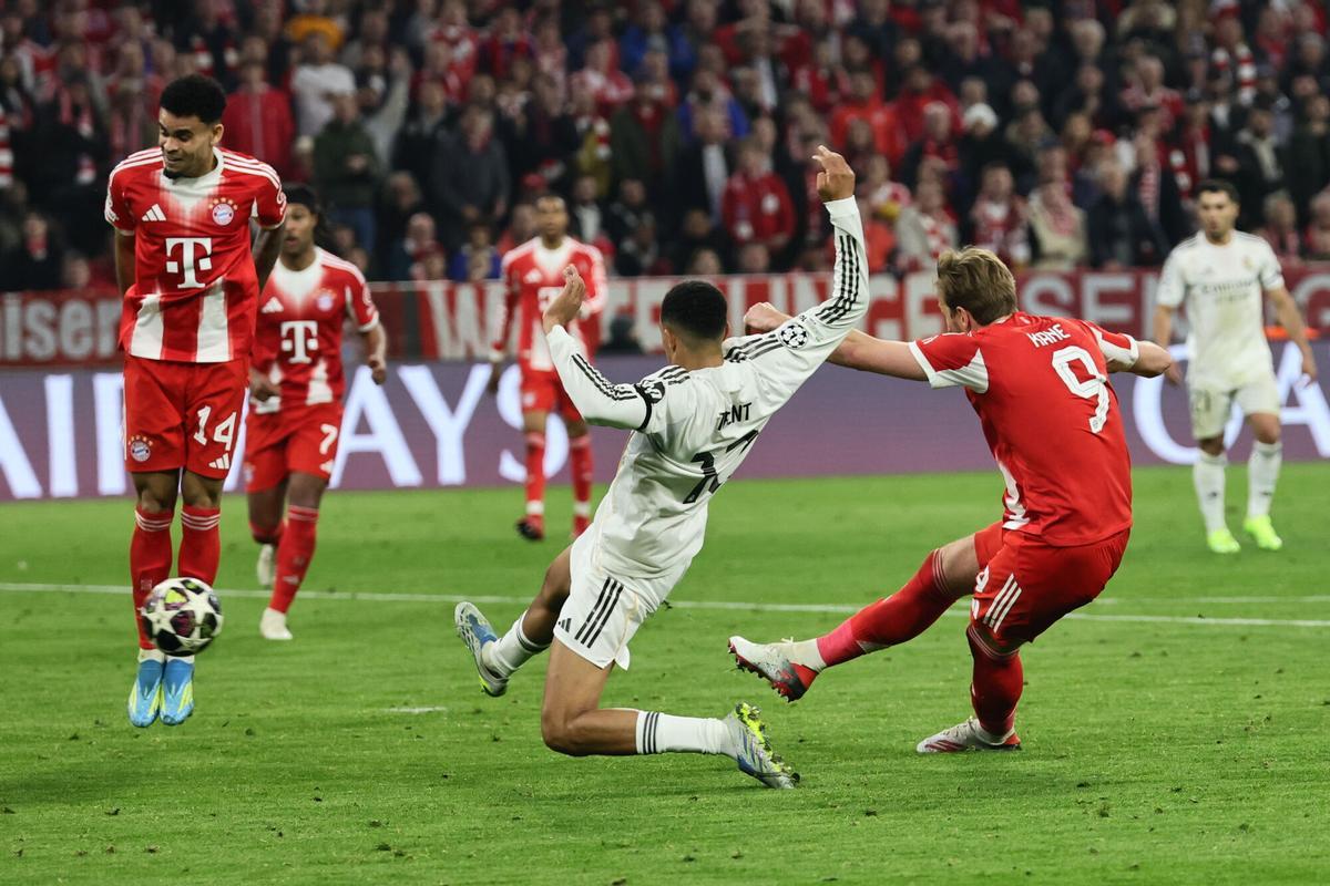 Champions League: Bayern - Real Madrid, en imágenes.