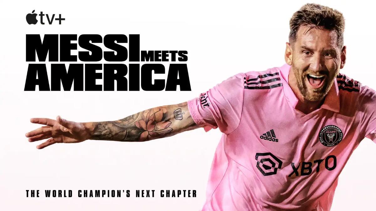 La serie 'Messi llega a Estados Unidos' se estrenará en Apple TV