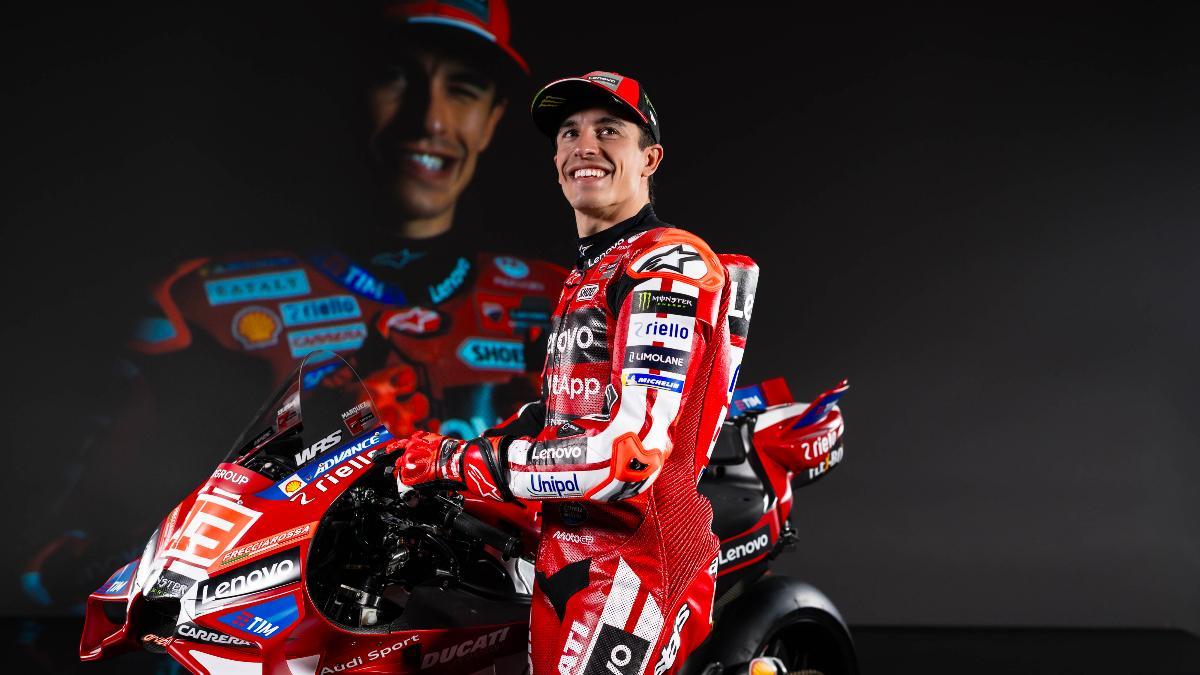 Marc Márquez, con la nueva Ducati GP26
