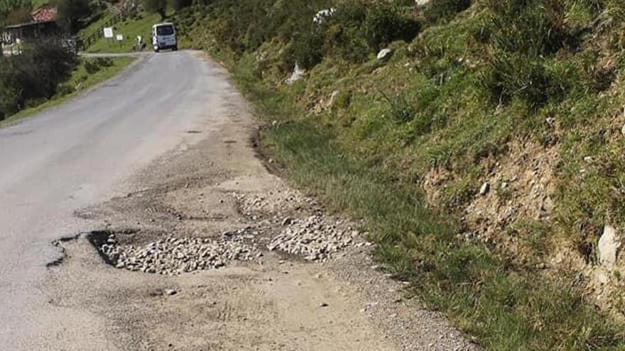 Estado tramo de Buferrera a La Tiese, en Los Lagos.