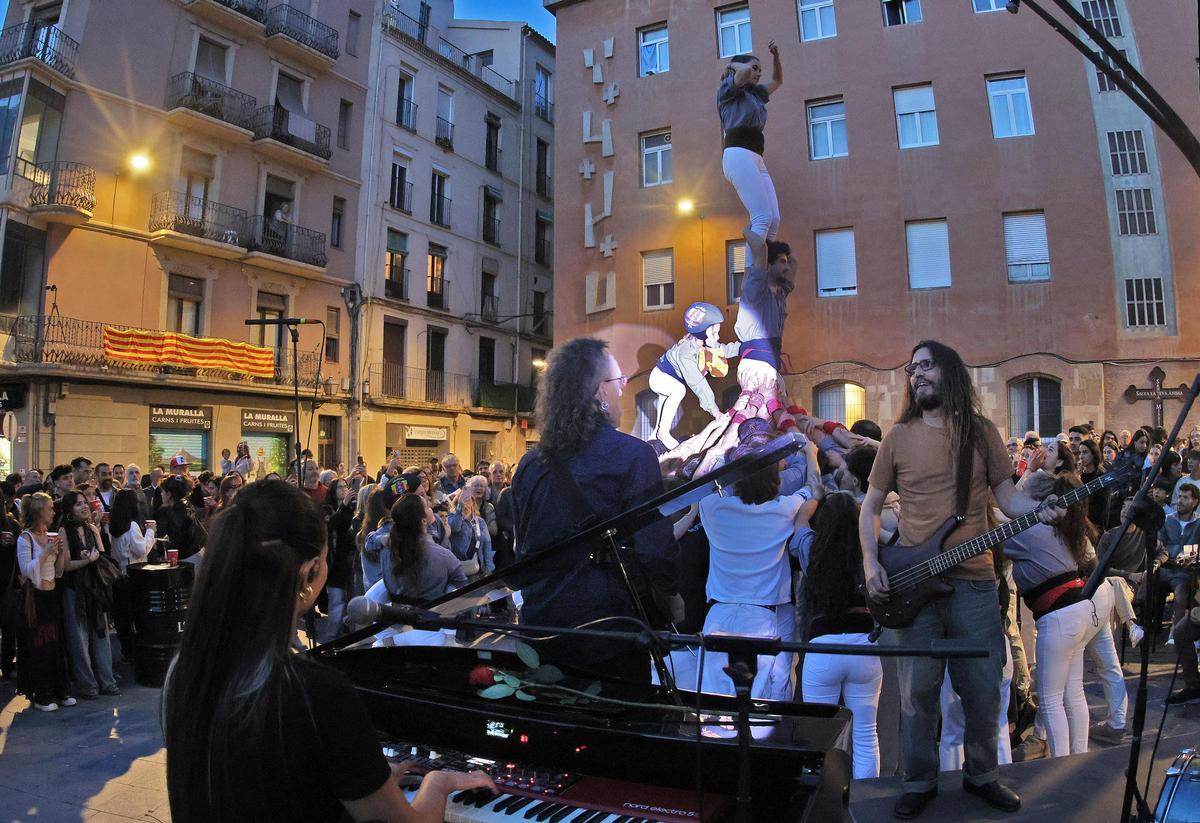 Músics i Tirallongues a Valldaura