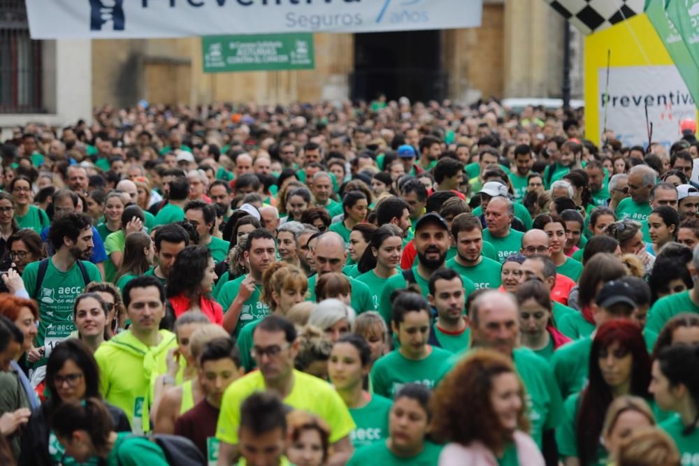 Carrera contra el cáncer en Oviedo