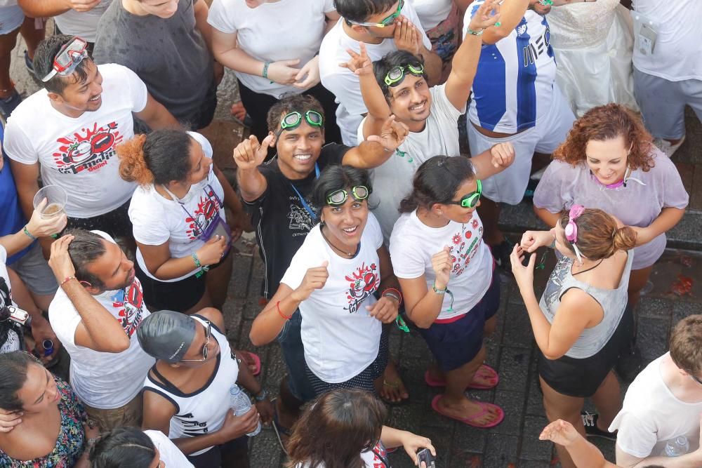 Tomatina de Buñol 2018.