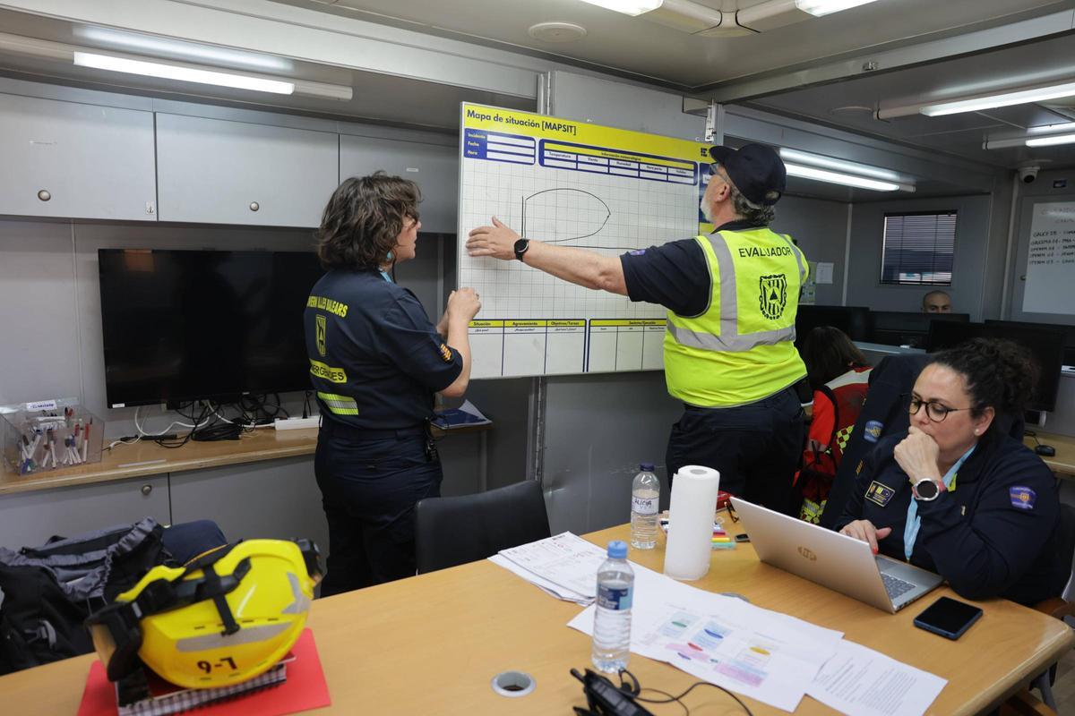 Todos los participantes en la prueba han seguido un plan previamente coordinado