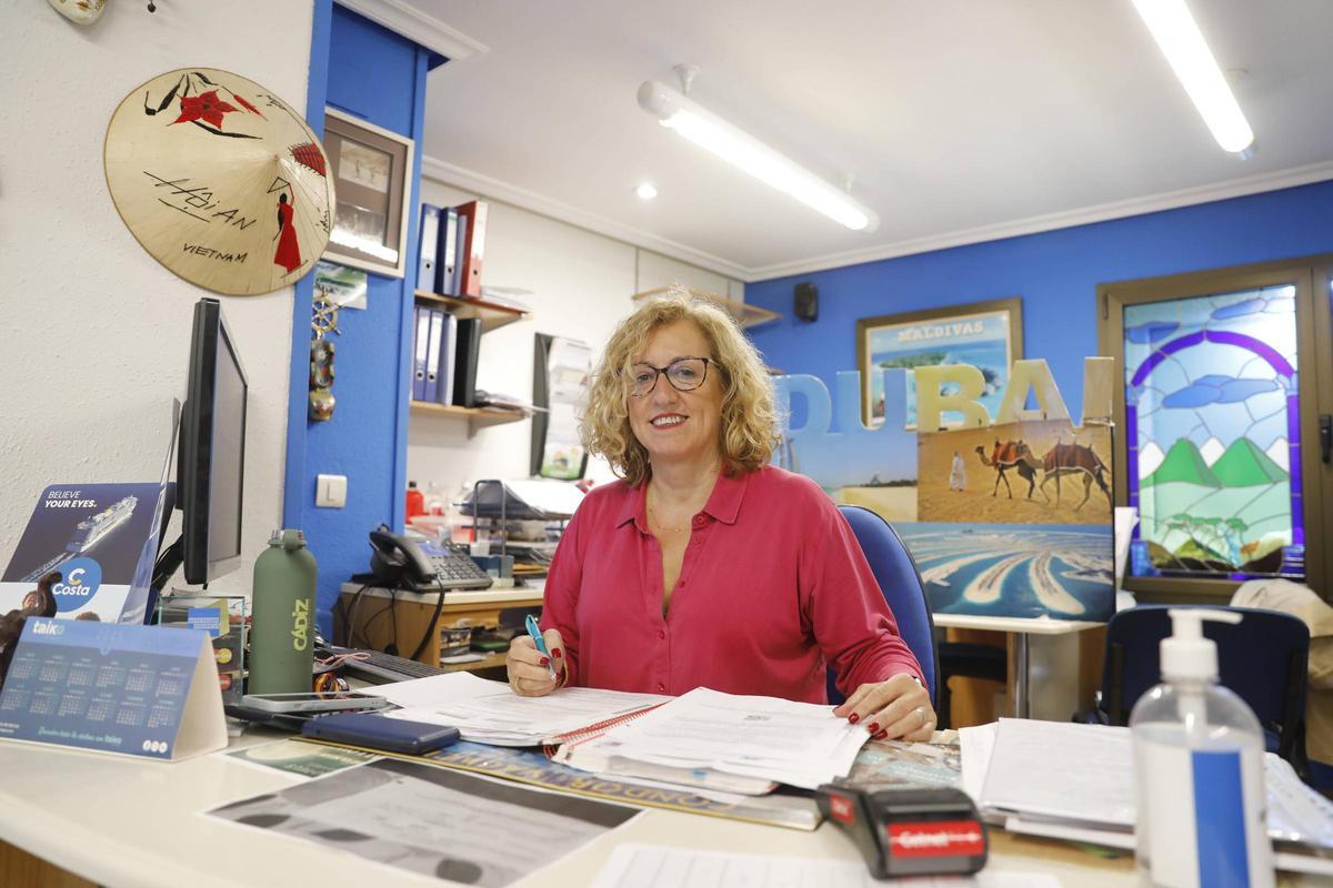 Ana Cristina Fernández, en Oviedo.