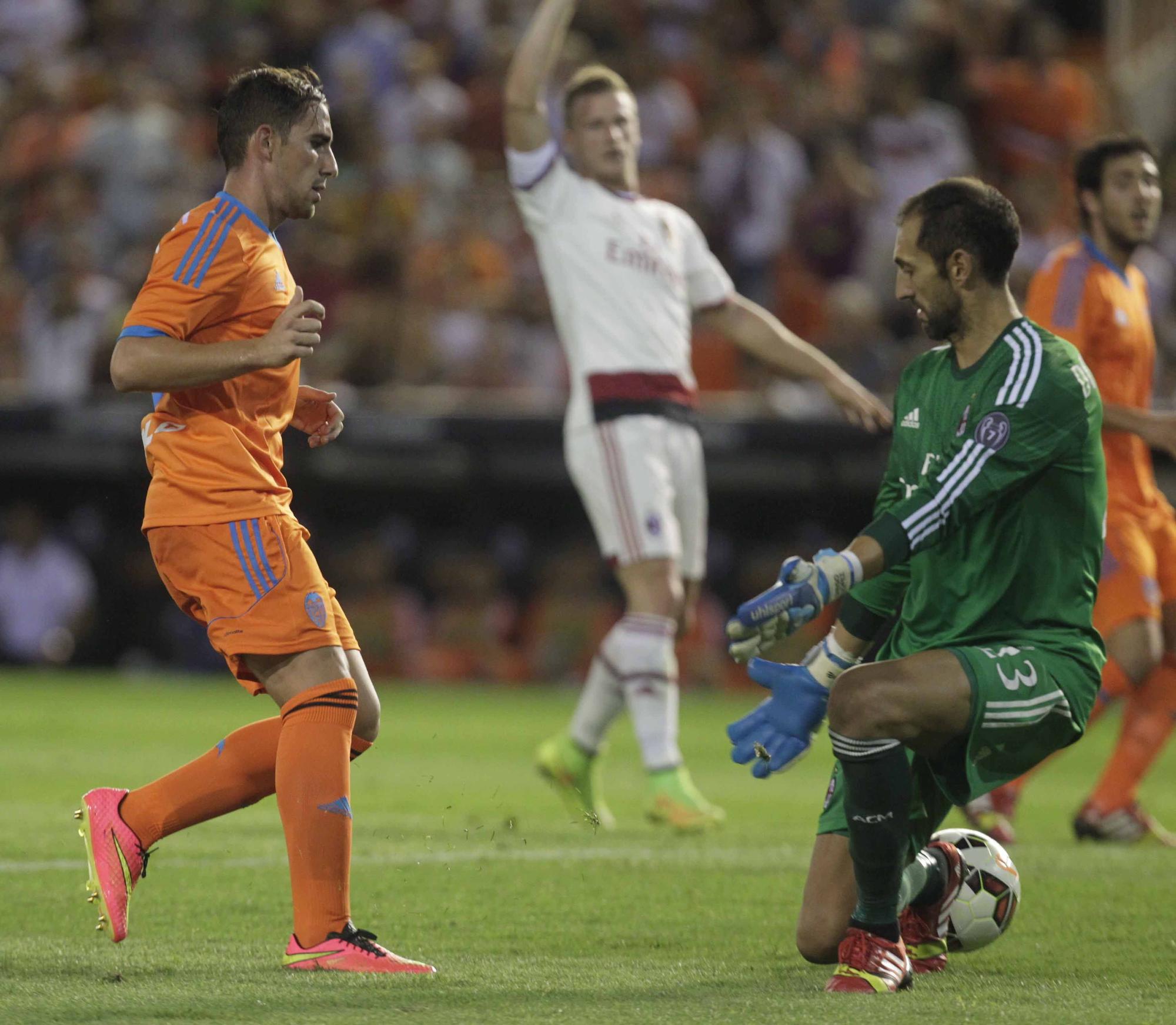 Así fue el último Valencia CF - AC Milan del Trofeo Naranja de 2014