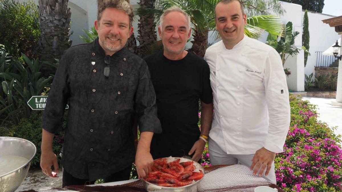 Albert Adrià i homenatge a la Llotja de Palamós a l’Hostal de La Gavina de s’Agaró