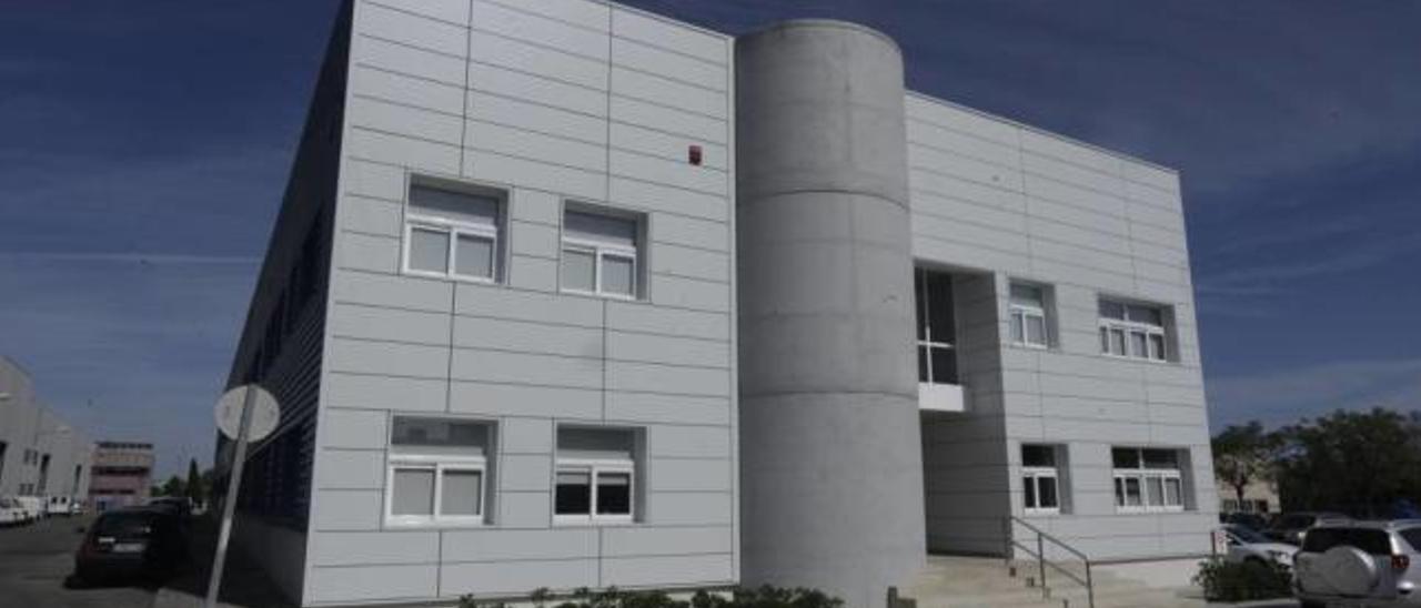 Imagen del nuevo edificio de Emaya en el recinto municipal de Son Pacs.