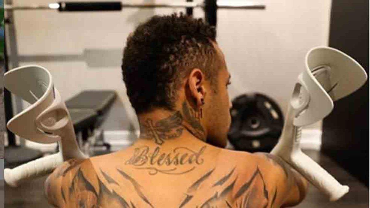 Neymar sigue un tratamiento innovador