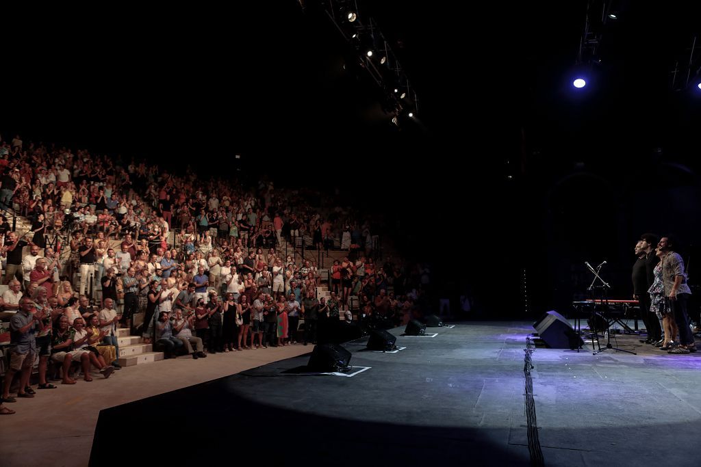 Las imágenes del concierto de Cyrille Aimée en el Jazz San Javier