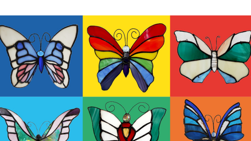 Exposición. Rainbow Butterflies