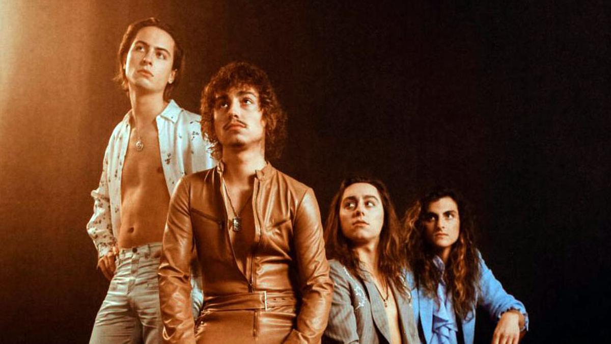 Imagen promocional de Greta Van Fleet.