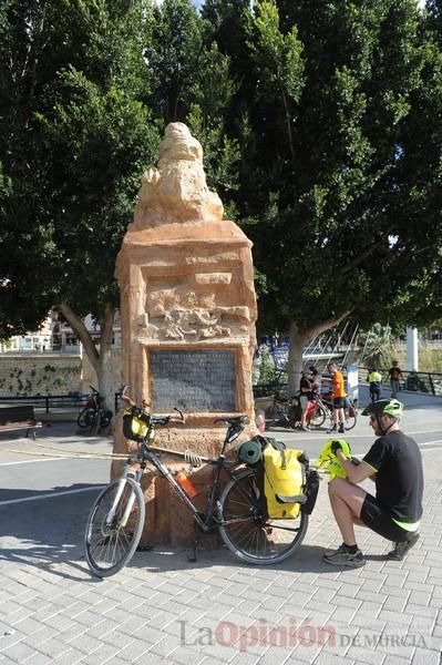 Protesta en bicicleta contra el fracking