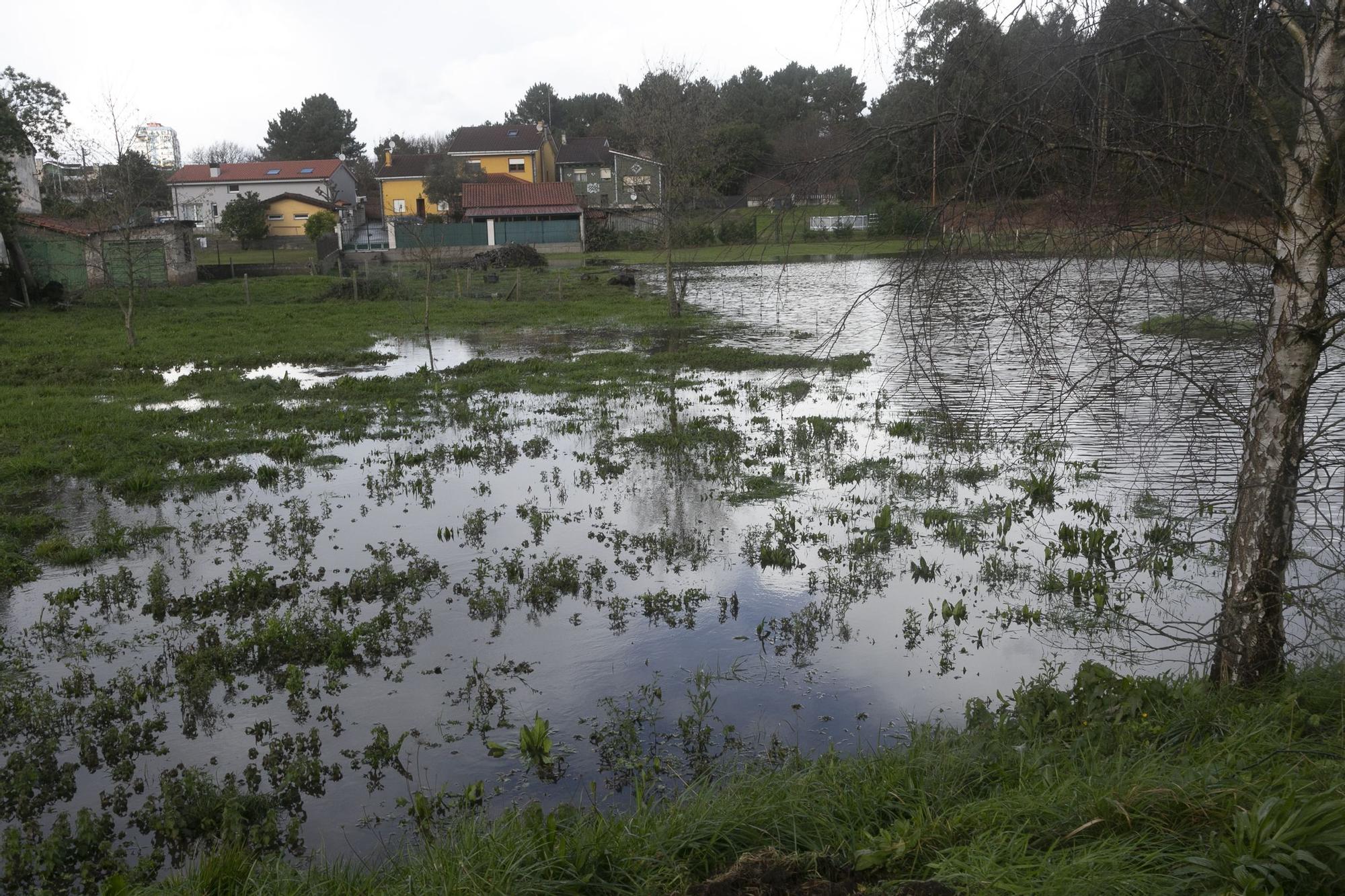 Temporal en la comarca de Avilés