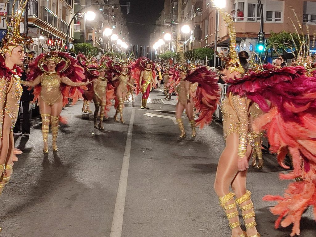 Revive la última noche del Carnaval de Águilas 2024, en imágenes