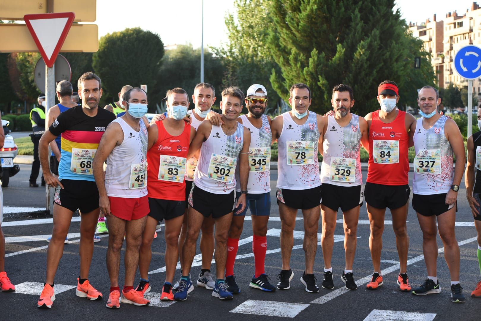 Las imágenes de la Media Maratón a Almodovar