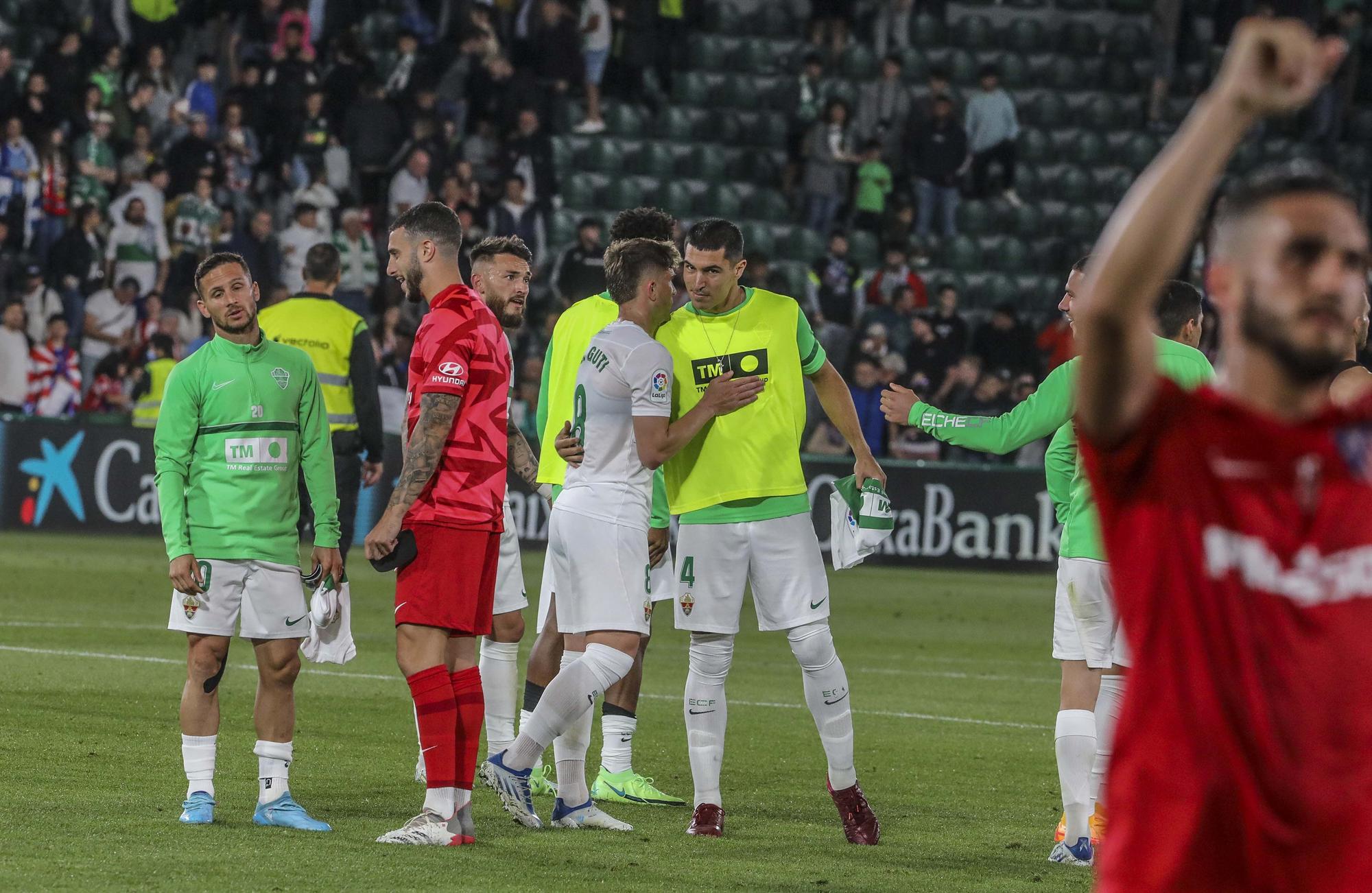 Partido Elche cf-At de Madrid el Elche consigue la permanencia en Primera Division