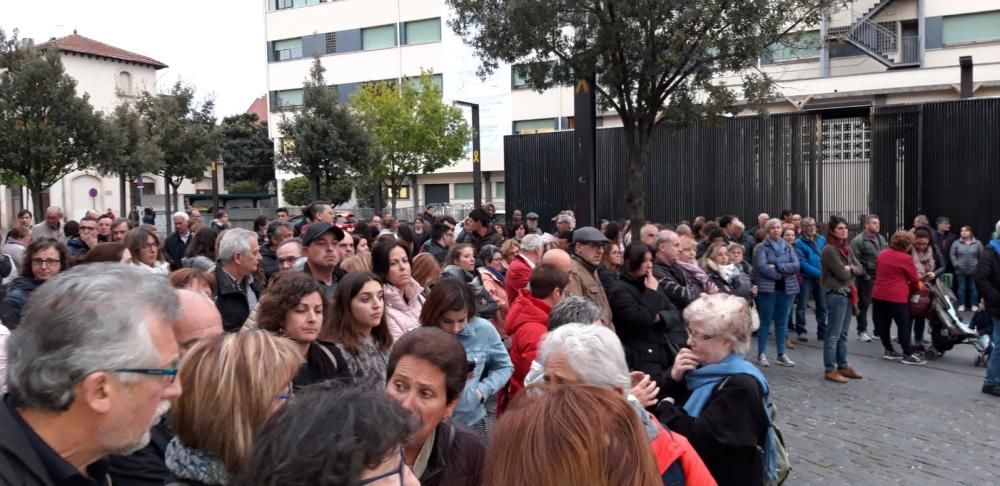 Concentració de rebuig al crim masclista d''Olot