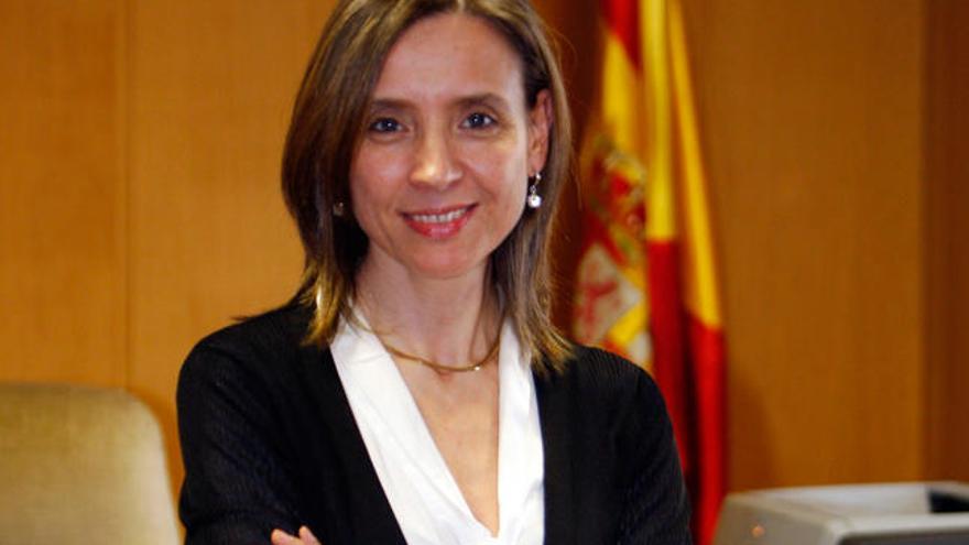La juez Carmen García, que lleva la &quot;Operación Patos&quot;. // M. G.Brea
