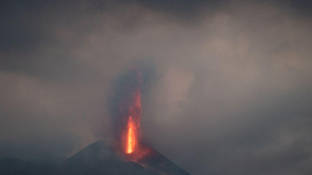 La erupción del volcán de La Palma, desde Las Manchas