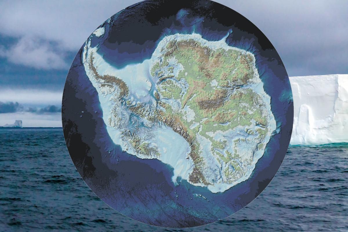 Desvelan el aspecto de la Antártida si no tuviera hielo