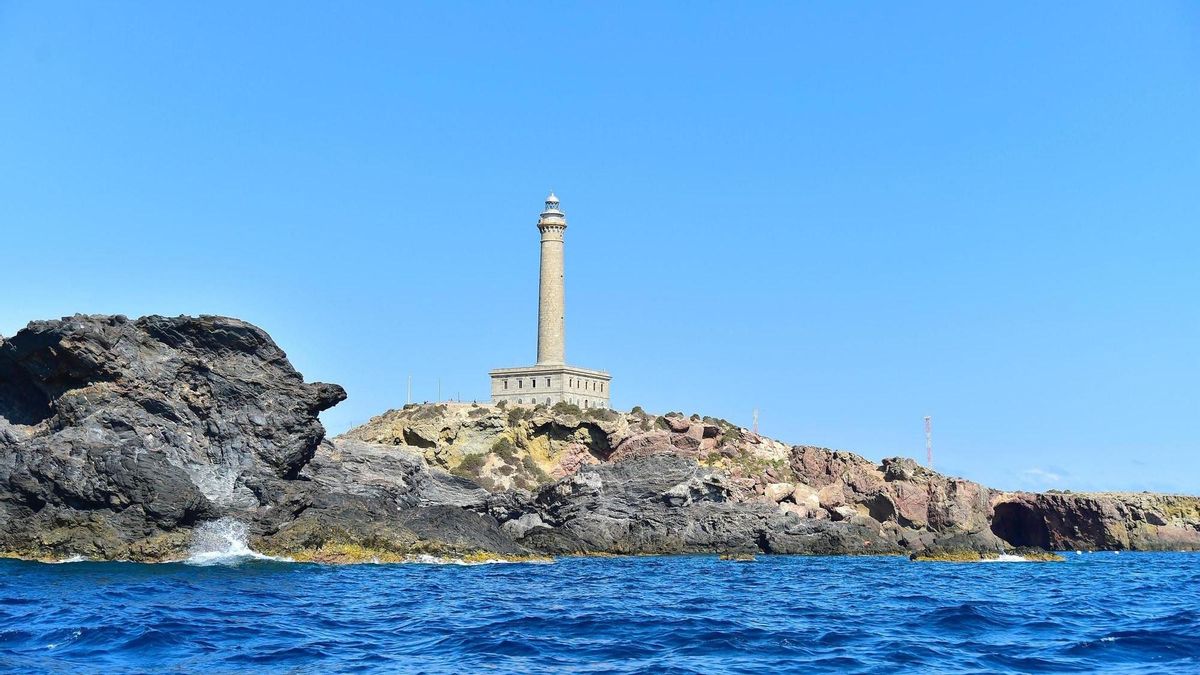 Faro de Cabo de Palos, en Cartagena.
