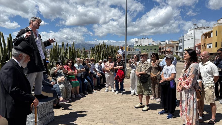 Las Palmas de Gran Canaria celebra el 182 cumpleaños de Galdós