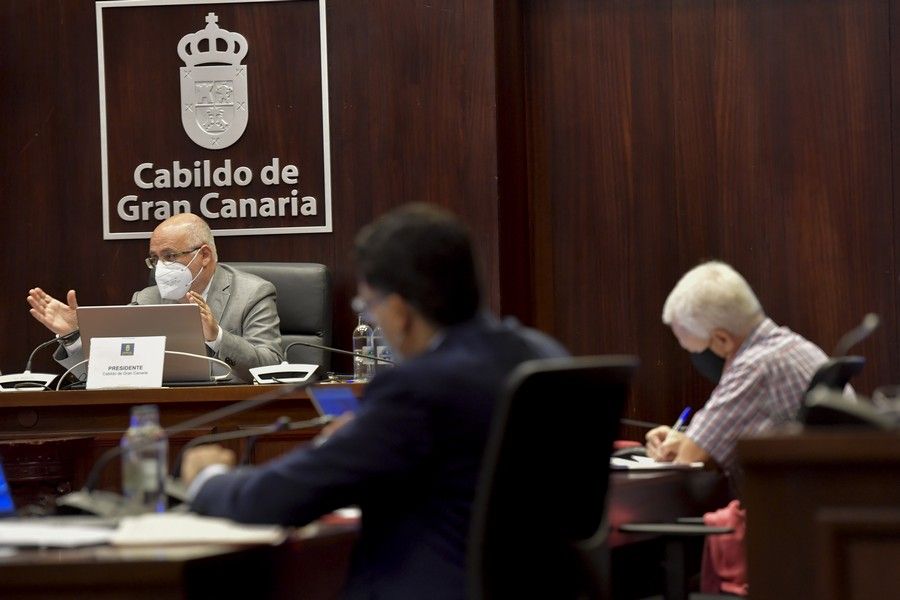 Pleno del Cabildo grancanario (05/07/2021)