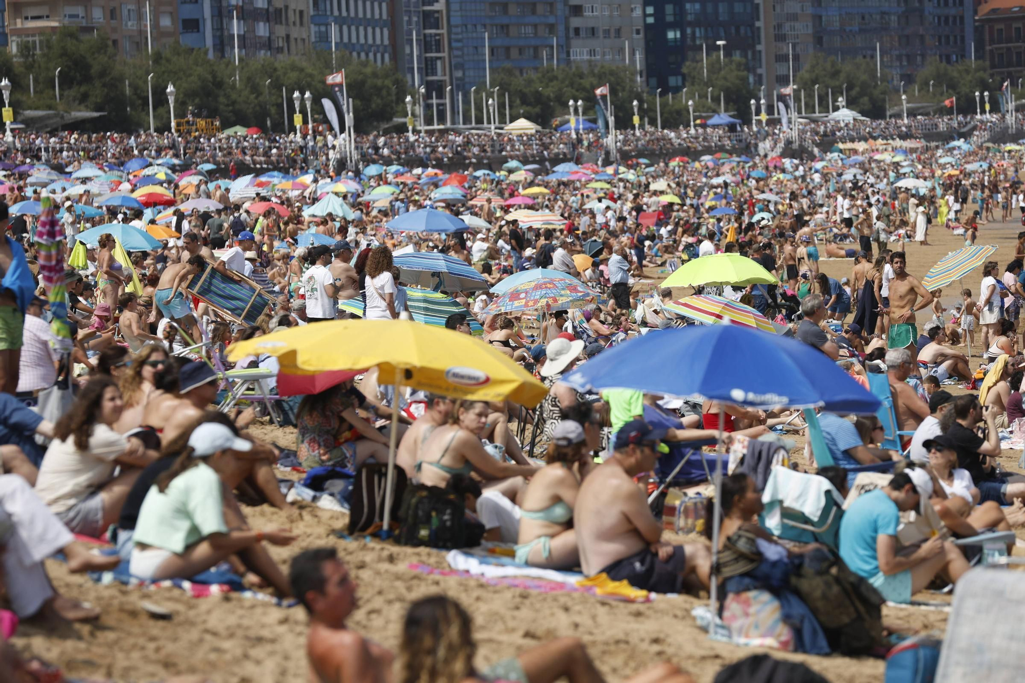 El espectacular y multitudinario Festival Aéreo de Gijón, en imágenes