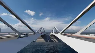 El puente Porta d'Europa del puerto de Barcelona se desdoblará para desatascar la movilidad de los cruceristas
