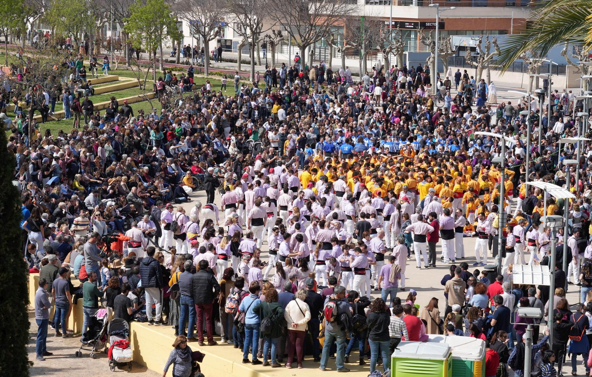 El VIII Encuentro de Muixerangues bate el récord de participación