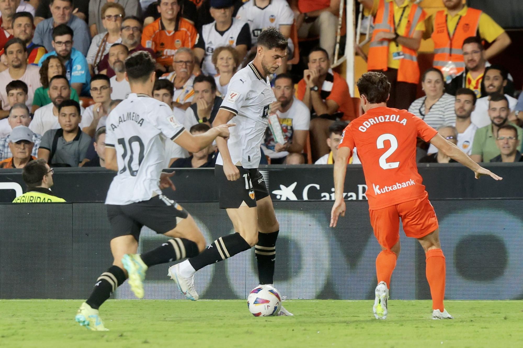 Valencia CF - Real Sociedad en imágenes