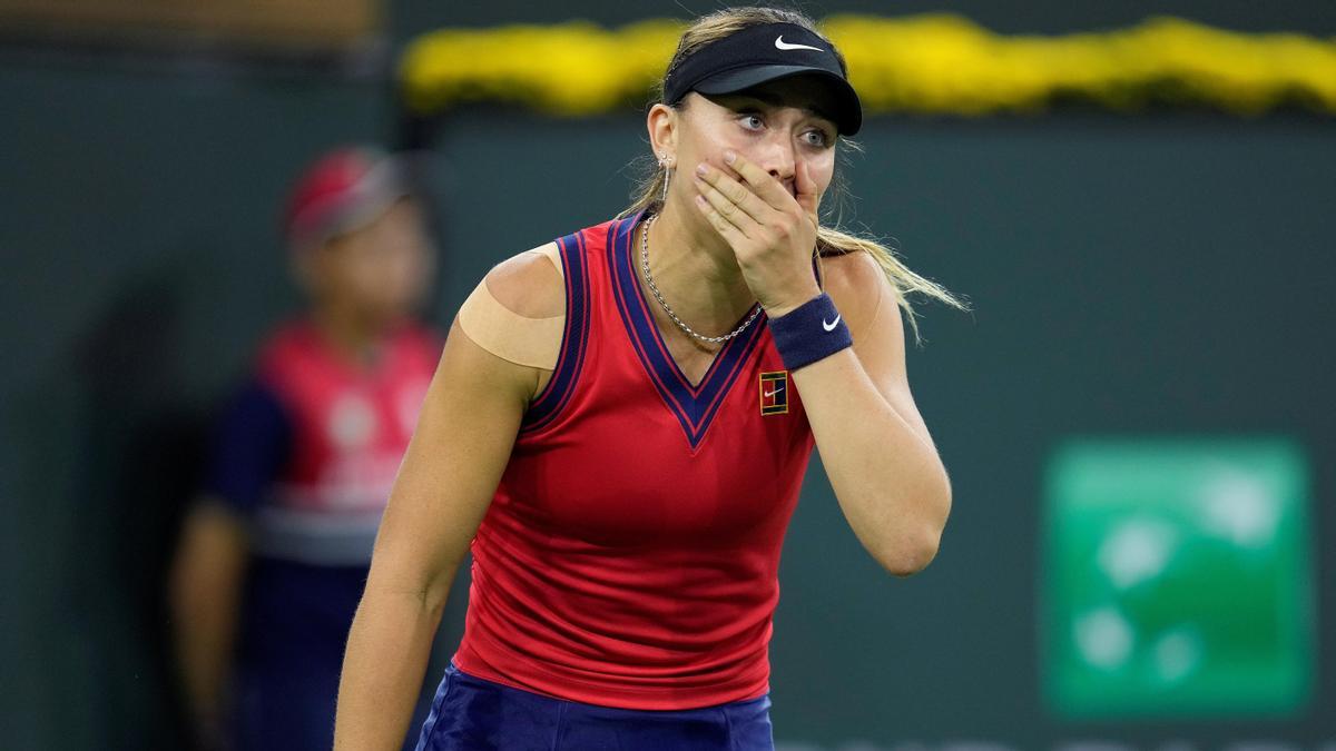 Paula Badosa, emocionada con su pase a la final del WTA 1000 más prestigioso del circuito, Indian Wells