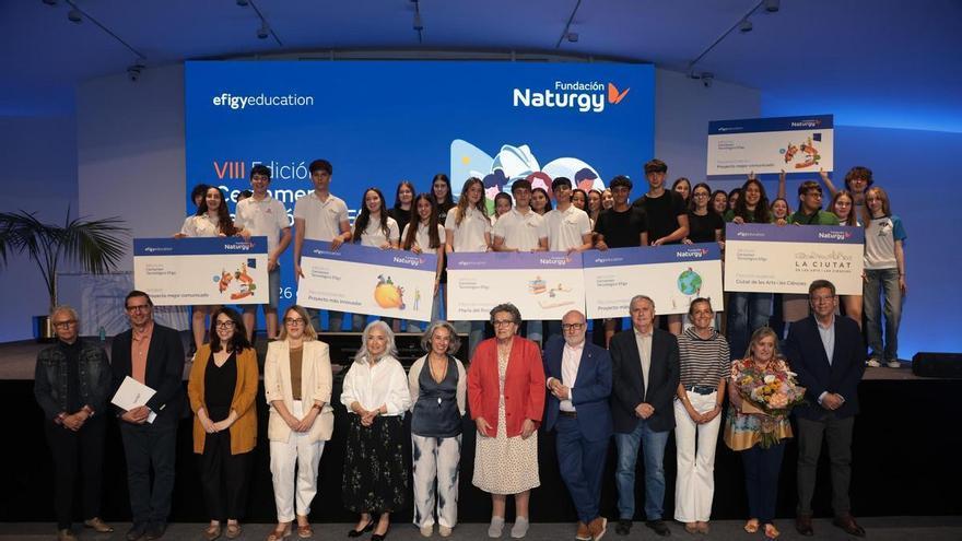Fundación Naturgy premia en su Certamen Tecnológico Efigy a la generación que impulsará el futuro de la energía
