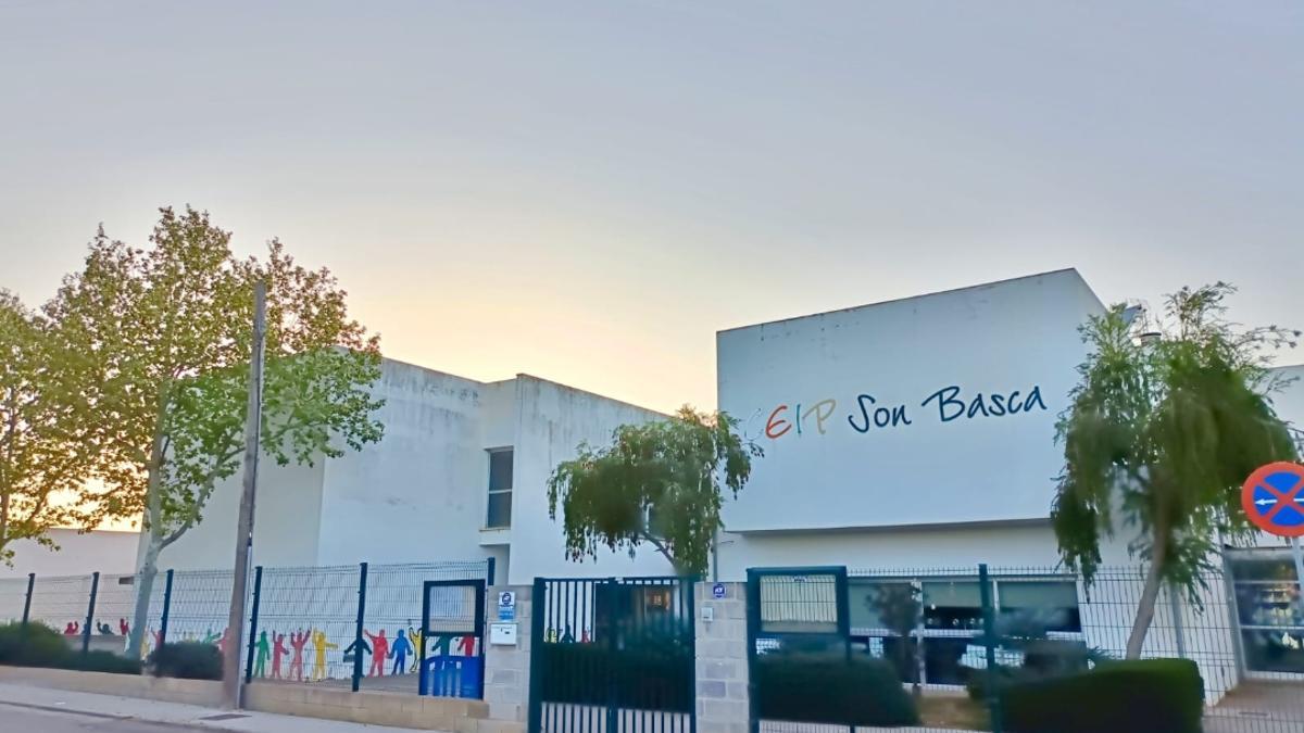 Una imagen del colegio Son Basca de sa Pobla.