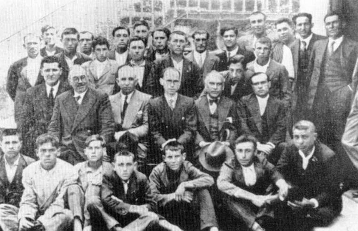 Víctor Sánchez Mártil, mestre do pósito de Coiro