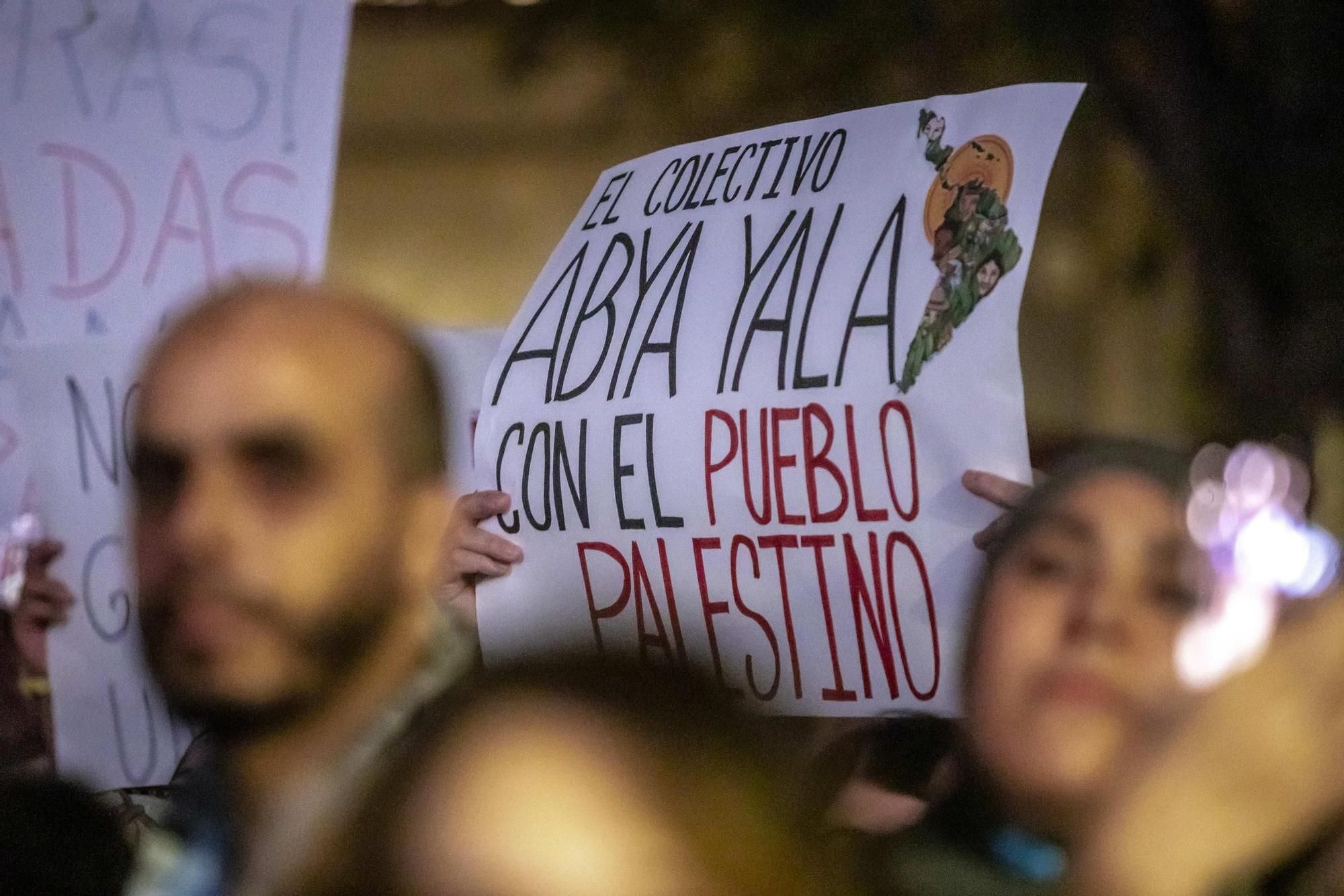 500 Menschen beteiligen sich an Pro-Palästina-Demo in Palma