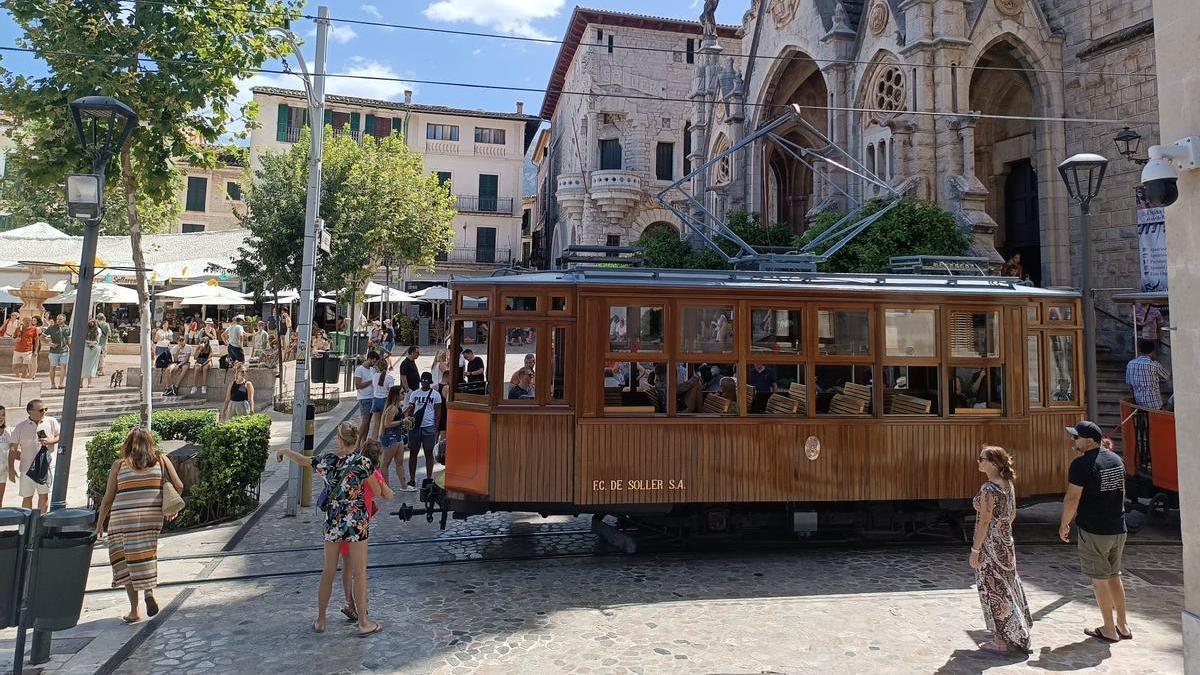 Imagen de archivo del tren de Sóller.