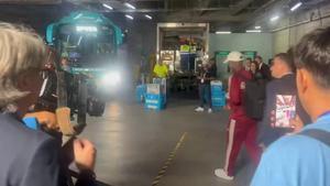 Nico Williams sale cojeando del encuentro entre España y Uruguay