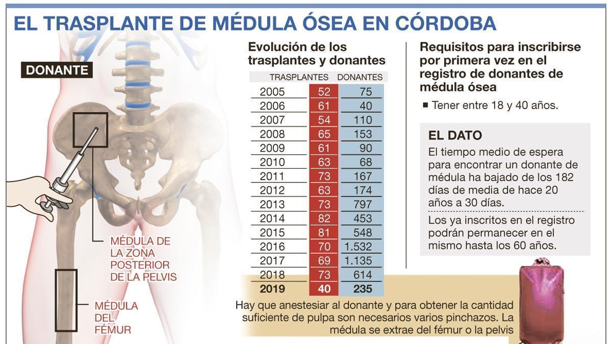 Córdoba suma en seis años 5.000 donantes nuevos de médula ósea