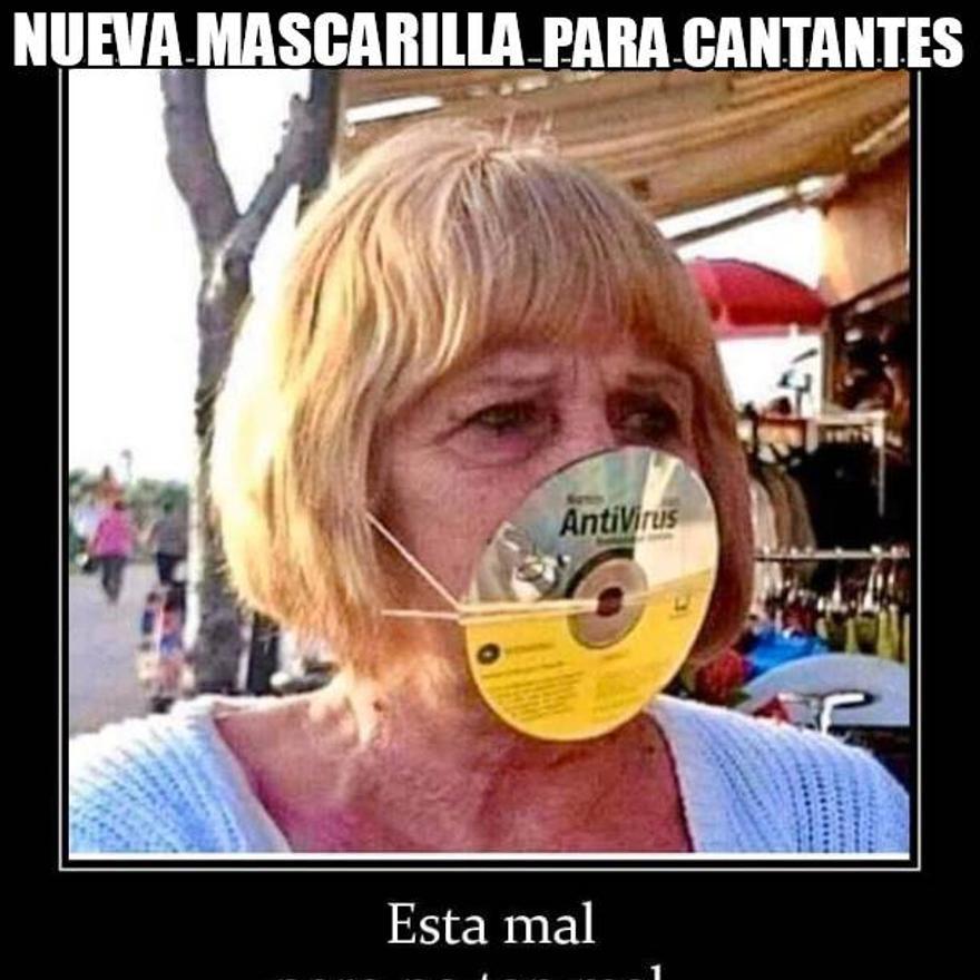 Algunos memes 'enmascarados'