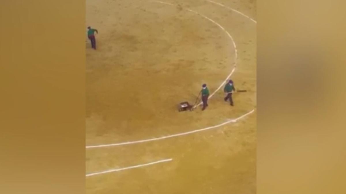 Se viraliza una graciosa escena que ocurrió en una plaza de toros