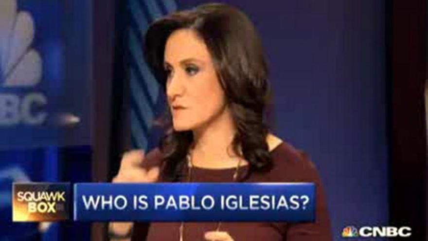 Entrevista de CNBC a Pablo Iglesias en Wall Street.