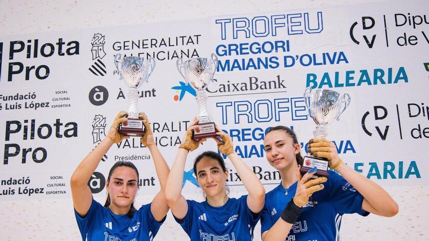 Victoria, Natalia i Isabel alcen el Gregori Maians més complicat