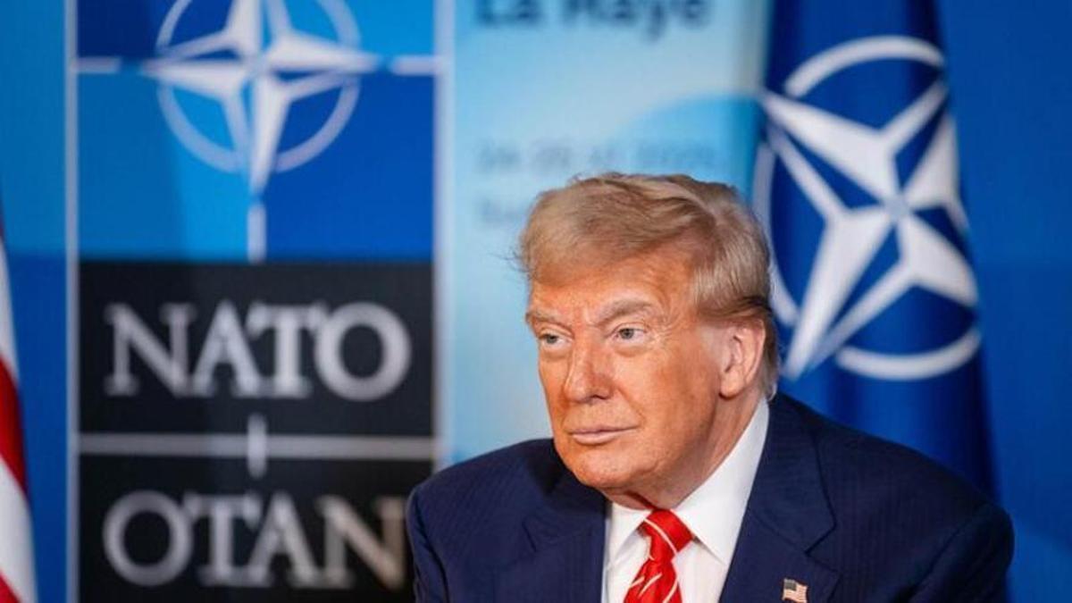 Donald Trump en una imagen de archivo de la OTAN.